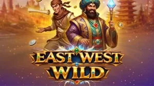 Tampilan layar permainan slot East West Wild pada perangkat seluler